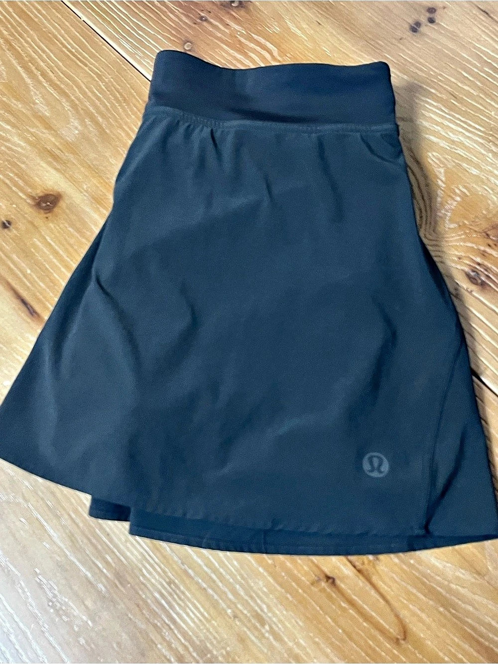 lululemon Pace Rival Mid-Rise Skirt Black Waist 10